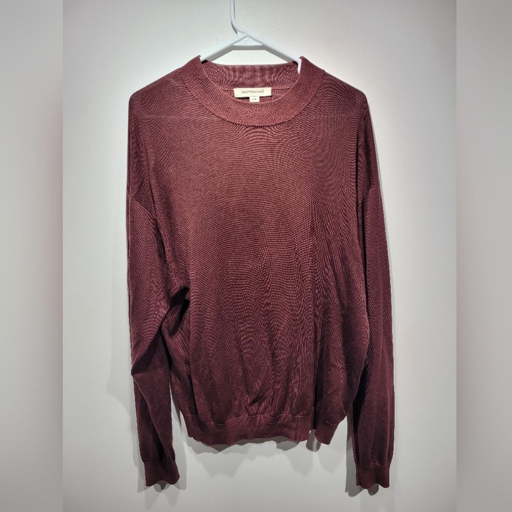 Pronto Uomo Mens Silk Blend Sweater‎